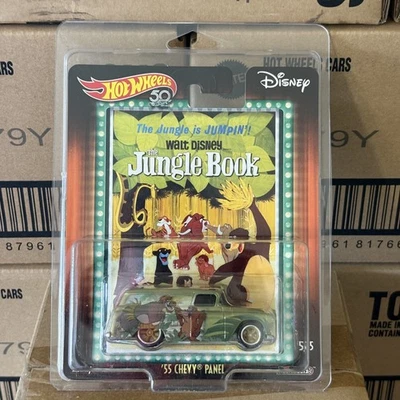 HOT WHEELS '55 Chevy Panel - PREMIUM - Jungle Book - DISNEY - Immagine 1 di 3