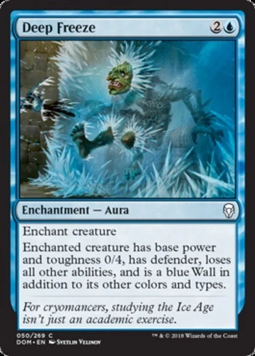 Deep Freeze - Dominaria #050/269 MTG Magic The Gathering - Image 1 of 1