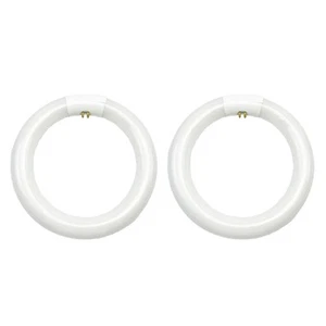 2pcs FC8T9/CW Circular Fluorescent Light Bulb,8Inch Round T9 22W Circline2243 - Picture 1 of 6