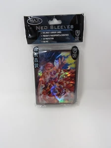 Max Protection 7060L Ninja Shuriken Girl Anime Deck Protector Neo Sleeves - Picture 1 of 2