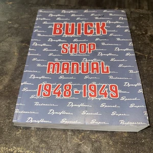 1948-1949 BUICK Shop Manual Original Service Book - VERY GOOD - FREE SHIP - Picture 1 of 4