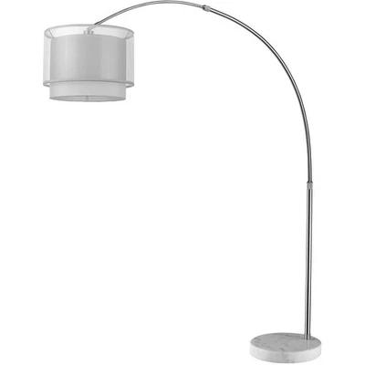 Trend Lighting BFA8400 Brella Floor Lamp Brushed Nickel - Image 1 of 2