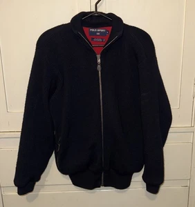 Polo Sport Ralph Lauren Vintage Knit Wool Sweater Spell Out M - Picture 1 of 3