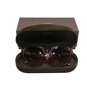 Tom Ford Maxine TF 763 FT0763 72F Sonnenbrille pink/braun Farbverlauf 57-18-140 - Bild 1 von 7