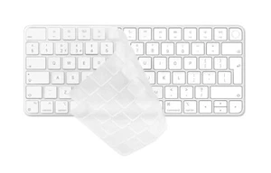 Cubierta de teclado ultra delgada transparente de poliuretano termoplástico para iMac 24 pulgadas teclado mágico 2021 - Imagen 1 de 9