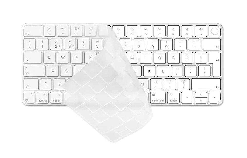 Ultra Thin Transparent TPU Keyboard Cover for iMac 24 inch Magic Keyboard 2021 - Image 1 of 4