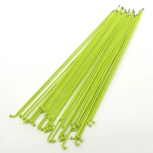 Soma Set of 36 Bicycle Spokes, 308mm, 14g, Stainless Steel, Lime Green - Picture 1 of 5