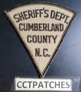 CUMBERLAND COUNTY, NORTH CAROLINA SHERIFF (POLICE) SHOULDER PATCH NC - Picture 1 of 2