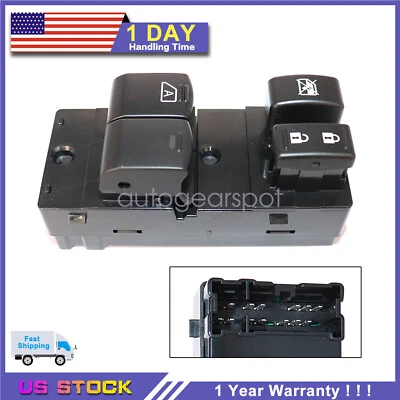 For 2015-2021 Nissan NV1500 NV2500 NV3500 25401-1PA0C Power Windows Switch - Imagem 1 de 4