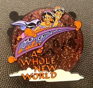 Disney Pin 16658 Aladdin Jasmine A Whole New World Pink Magical Musical Moments - Bild 1 von 4