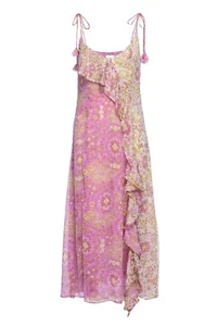 Vestido Frederica $510 NUEVO CON ETIQUETAS MISA LOS ANGELES, Mezcla Medallón Flora, Grande - Imagen 1 de 7