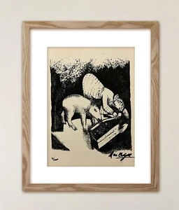 Marc Chagall - Original Signed Print with COA and $3,500 Appraisal - - Picture 1 of 13