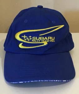 Subaru Rally Team USA West adjustable hat cap NWOT - Picture 1 of 3