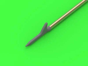 MASTER AM-48-156 - 1:48 American Type Pitot Tube WWII period shark fin style - Bild 1 von 4
