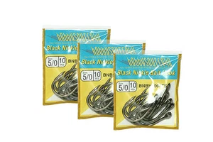 30 piezas 5/0 ganchos de juego grande asistencia jigging-liveBait ganchos negro cromado 5/0 gancho - Imagen 1 de 4