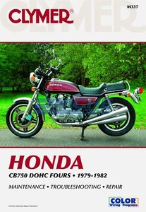Honda CB750 DOHC 79-82 Clymer Service Repair Shop Manual Book M337 - Picture 1 of 1