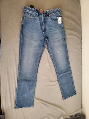 Volcom - Kinkade Tapered Jeans - Men's 34x32 - Cruzer Blue - NWT - A1931706 - Image 1 of 4