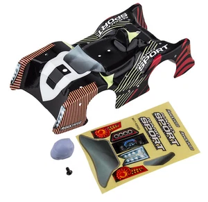 Team Associated Nanosport 1/32 Scale Red/Black Body (4pcs) 2 - Picture 1 of 1