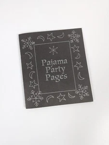 Muñeca American Girl Pijama Páginas de Fiesta Folleto SOLO de Copo de Nieve Pijamas de Satén - Imagen 1 de 4