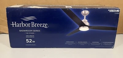 Harbor Breeze The Stokes 52”LED Ceiling Fan with Light & Remote, Missing Piece - Image 1 of 4