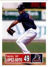 2018 Lowell Spinners Grandstand #26 Francisco Lopez-Soto Carolina Puerto Rico PR