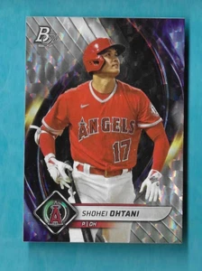 TARJETA DE VARIACIÓN DE LÁMINA DE HIELO SHOHEI OHTANI 2022 Bowman Platinum - #10 súper nítida - Imagen 1 de 2