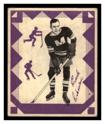 1937-38 O-Pee-Chee (V304E) HOCKEY #165 Earl Robinson MISC2 - Image 1 of 2