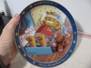 Garfield Jim Davis "Sleep the Perfect Exercise" 8" Sammelteller 1978 - Bild 1 von 6