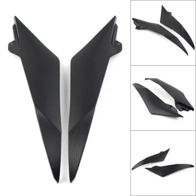 Motor Black L&R Gas Tank Side Trim Cover Panel Fairing For Yamaha YZF R6 08-15 Foto 1 de 4