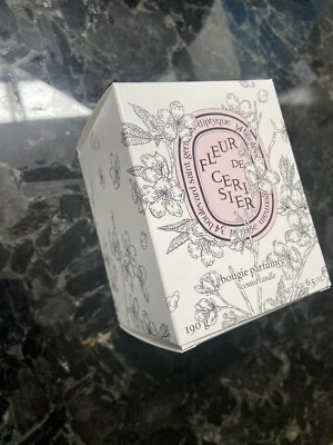 DIPTYQUE Cherry Blossom Fleur de Cerisier Candle LIMITED EDITION 190g NEW NIB - Image 1 of 4