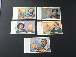 Juego de márgenes ICOLLECTZONE Islas Cook 422-426 en estado bastante bueno NH - Imagen 1 de 1