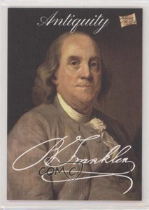 2018 The Bar Pieces of the Past Antiquity Edition Benjamin Franklin #14 7ov