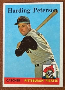 1958 Topps Baseball Harding Peterson #322!  Geringer Versand für mehrere Artikel! - Bild 1 von 2