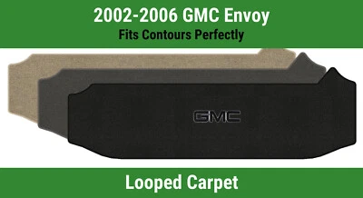 Lloyd Classic Loop Small Cargo Carpet Mat for '02-06 GMC Envoy w/Black GMC 1 - Image 1 of 4