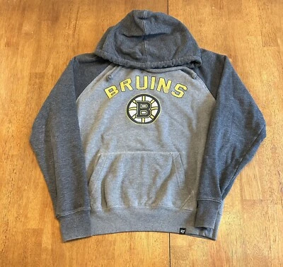 Sudadera con Capucha Marca Boston Bruins 47 Mediana NHL Hockey Foto 1 de 4