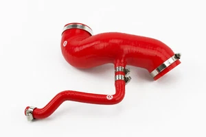 Stoney Racing Silicone Air Intake Hose fits MINI One/Cooper R50/R52 MK1 Red - Picture 1 of 4