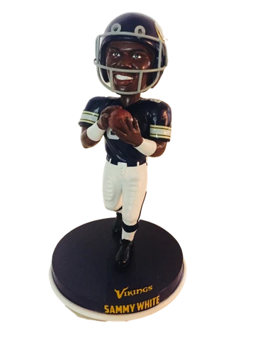 Sammy White #85 Minn. Vikings Great Bobblehead New in Box (Ltd. Ed. 360) Cover