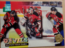 1994-95 New Jersey Devils Redeemed Stadium Club Super Team #13 Martin Brodeur