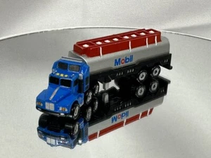 Vintage Machines Funrise Micro Action MOBIL Big Rig Semi Truck Trailer 1989 LDC4 - Picture 1 of 20