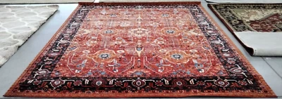 Alfombra Mancha Trasera NARANJA/AZUL MARINO 9' X 12', Precio Reducido 1172738505 VTH220C-9 Foto 1 de 4