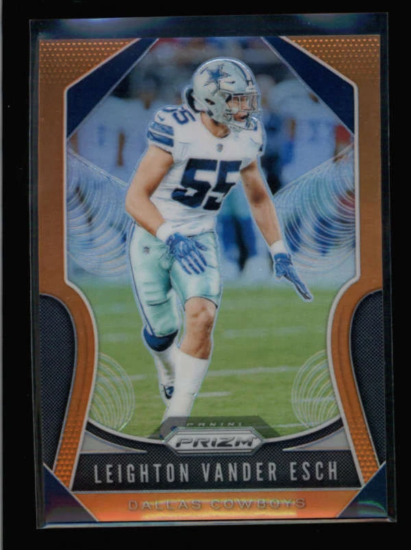 LEIGHTON VANDER ESCH 2019 PANINI PRIZM #41 ORANGE PRIZMS PARALLEL #/249 AY4971 - Image 1 of 1