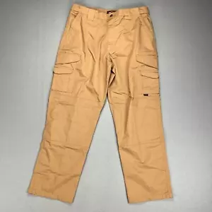 Tru-Spec Tactical Pants Mens 38x34 Cargo Ripstop Beige Loose Baggy New No Tag - Picture 1 of 8