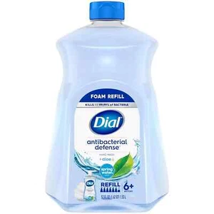 Dial Antibacterial Foaming Hand Soap Refill, Spring Water, 52 Fl Oz - Picture 1 of 3