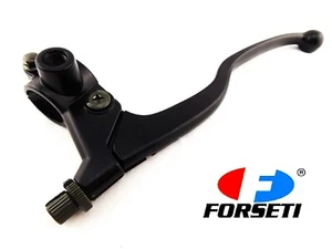 KAWASAKI STYLE 7/8" 22MM BLACK CLUTCH LEVER ASSEMBLY BRACKET PERCH MIRROR MOUNT - Picture 1 of 3
