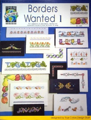 BORDERS WANTED DESIGNED BY TRUE COLORS DESIGN STAFF BCL-10075 - Image 1 of 3