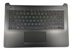 HP 14-CK 14-CM 14T-CM 14Z-CM Black Cover Handauflage Czech US Keyboard L23241-FL1 - Bild 1 von 2
