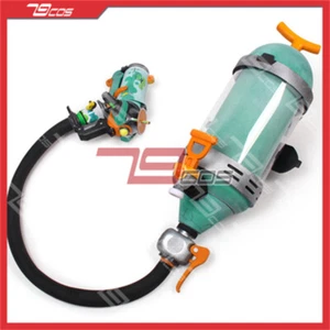 Anime Game Overwatch Cosplay Prop Toy Model PVC Mei Ice Gun Refrigerator Present - Picture 1 of 5