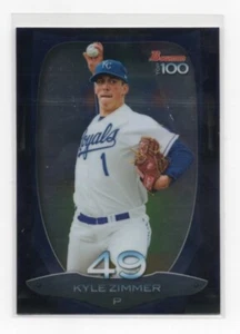 2013 Bowman Top 100 Prospects #BTP49 Kyle Zimmer - Picture 1 of 1