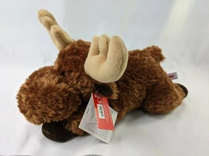 Aurora Moose Plush 13 Inch Brown Stuffed Animal Toy - Picture 1 of 8