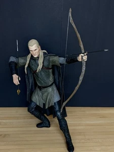 2004 NLP INC HERR DER RINGE (LOTR) LEGOLAS ACTIONFIGUR mit Zubehör - Bild 1 von 20